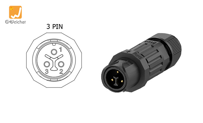 M15MP-3P Outdoor Cable Connector