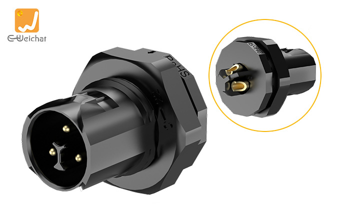 M15MP-3P Panel Mount Connector