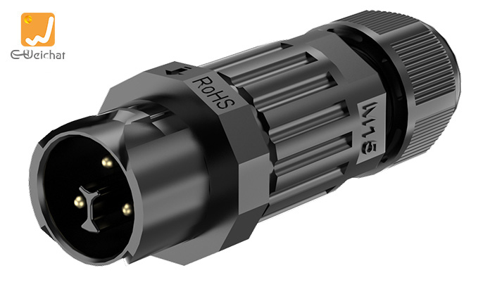 M15MF 3P Circular Plug Connector