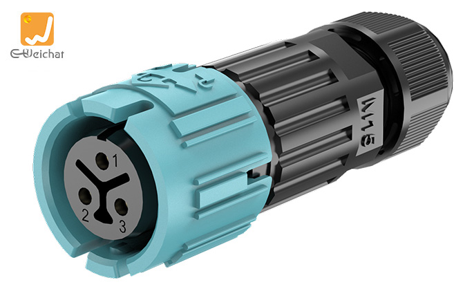 M15MF 3P Outdoor Cable Connector