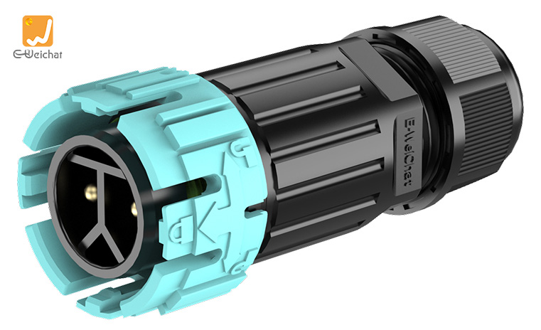 EW-M23M-2P Male and Female Connectors