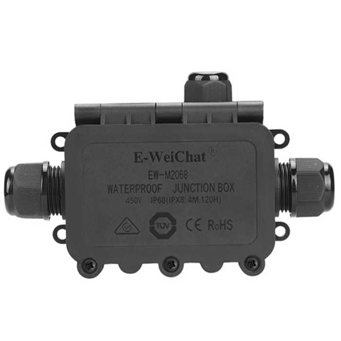 Waterproof Junction Box for Outdoor Straight Through 2068XL
