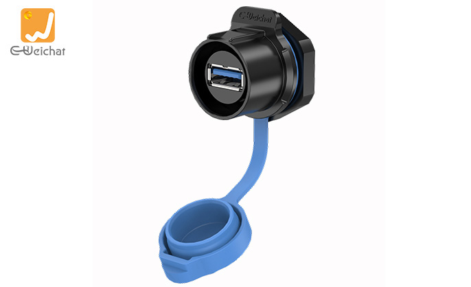 LP24-USB Panel Mount Connector
