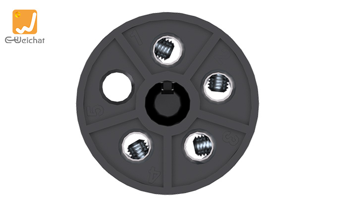 M25Y-4P IP68 Y Waterproof Cable Connector