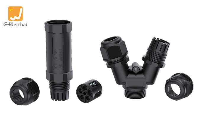 M25Y-5P Waterproof IP68 Y-Type 3-Way Outdoor