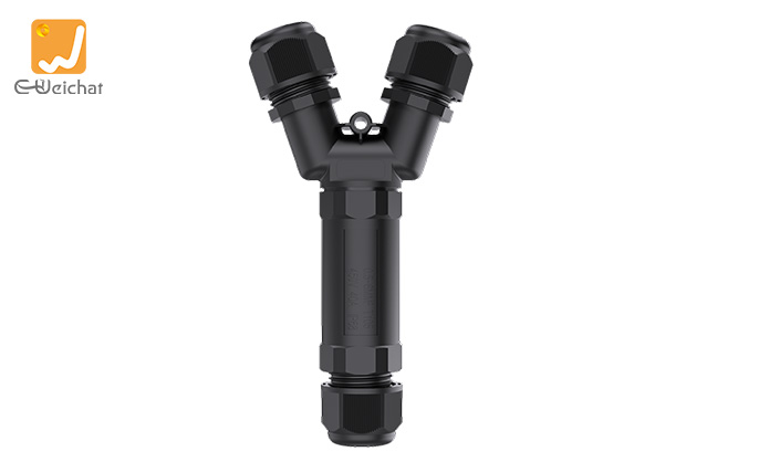 M25Y-5P Y Shaped Outdoor Waterproof Connectors