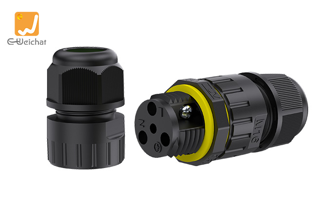 M16-2P Outdoor Cable Connector