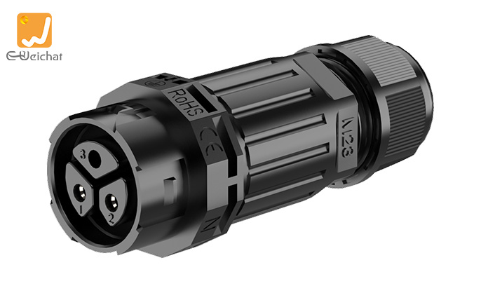 P23-2P-F Waterproof Quick Connect Wire Connectors