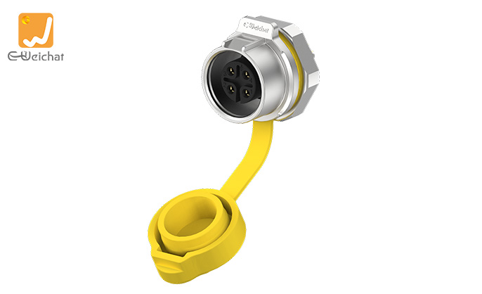 LP16-4P Panel Mount Connector 4 Pin