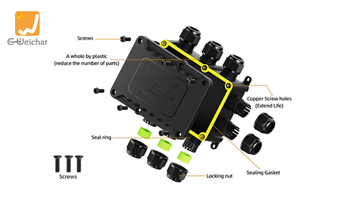 Junction Box Cable Connector IP68