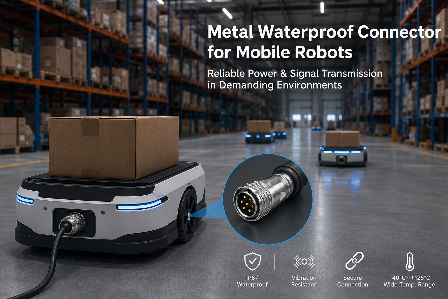 Industrial Waterproof Connector